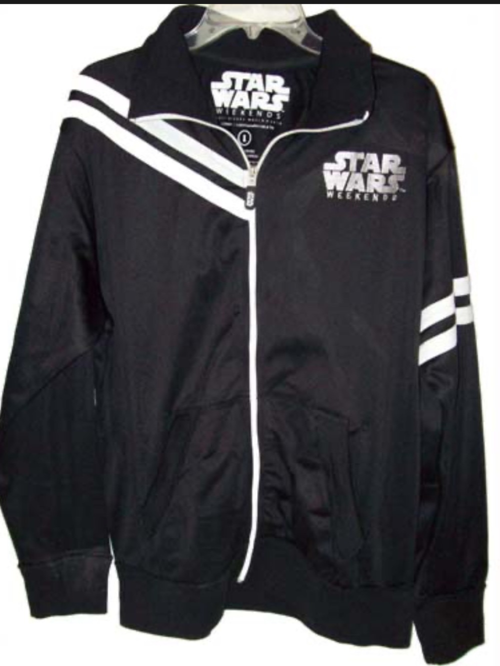 Authentic Disney Parks 2010 Star Wars Weekends Exclusive Full-Zip Track Jacket L